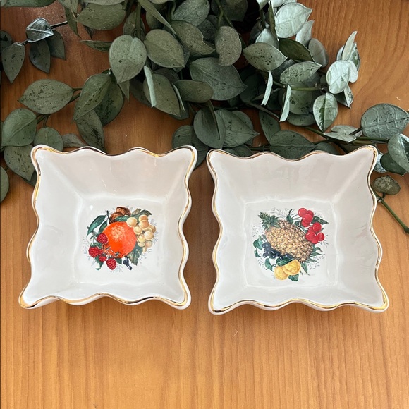 Loucarte Other - Loucarte Vintage Nut Dishes Made In Portugal